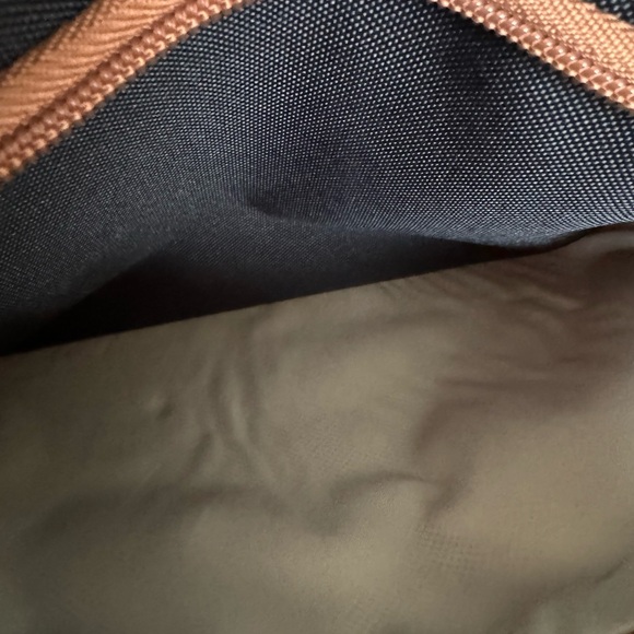 DSW Exclusive Foldover Backpack - BLACK / BROWN NWT - Picture 6 of 8